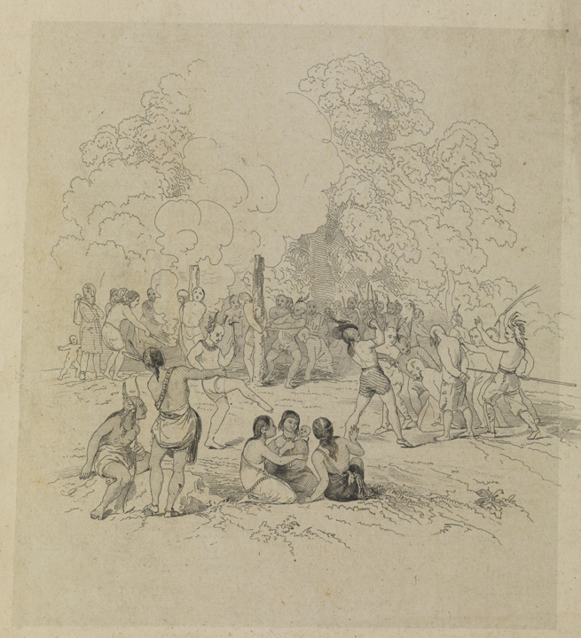 [Execution: Indians and prisoners]