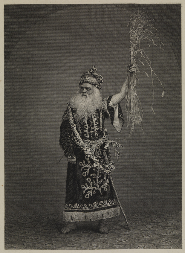 Edwin Forrest as Lear