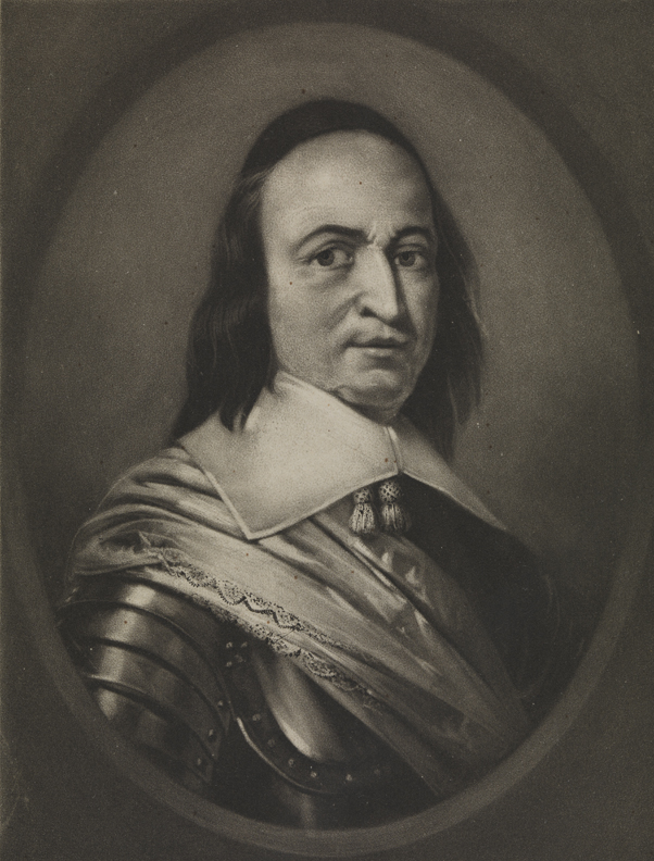 [Bust of a man in armor]