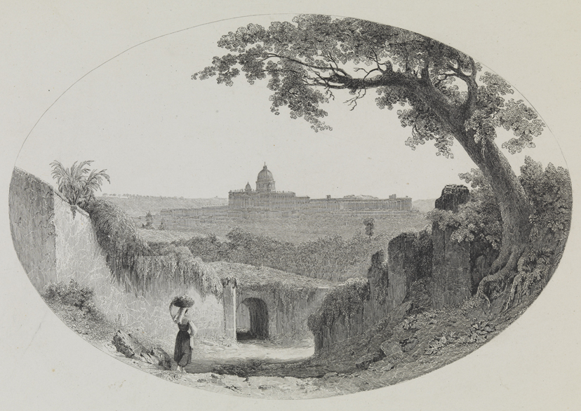 On the Campagna with a Distant View of St. Peter's