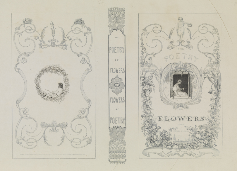 The Poetry of Flowers amd Flowers of Poetry, (book jacket design)