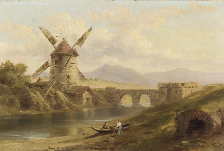 Landscape with Windmill 