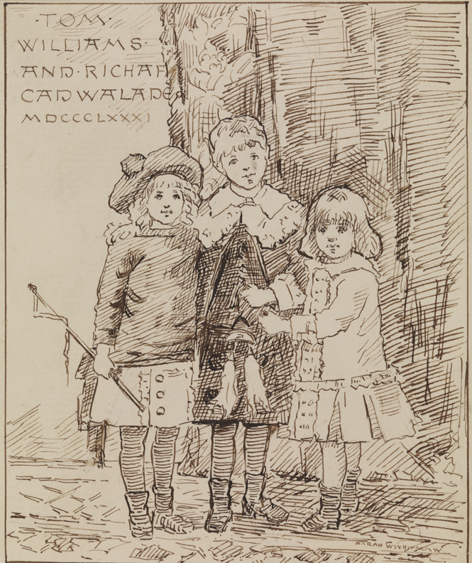 Portrait of Three Boys