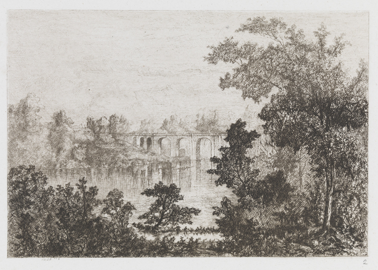 On the Schuylkill Above Girard Bridge