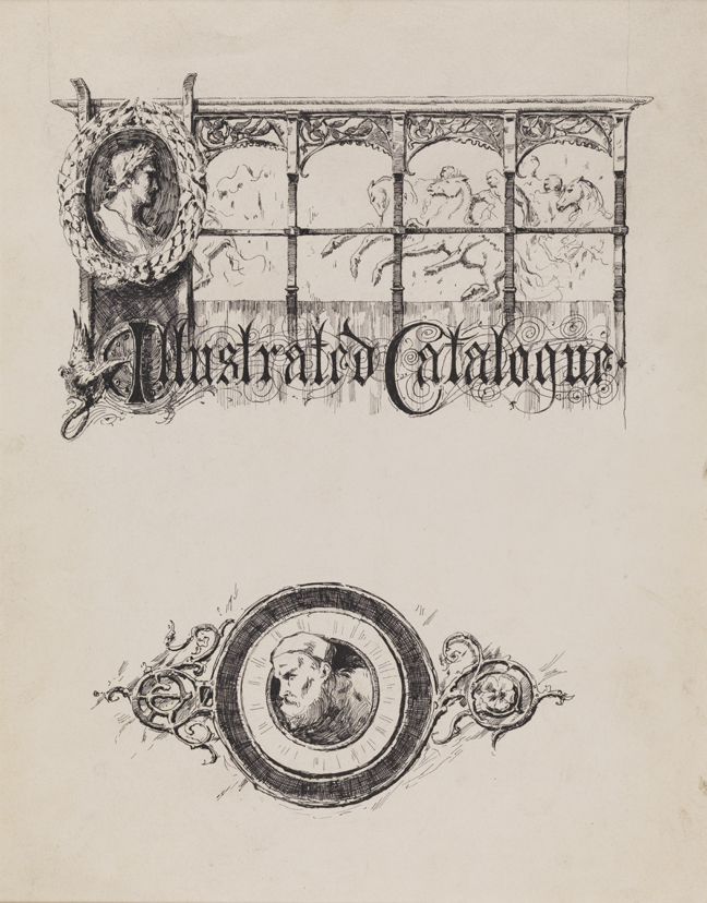 Illustrated Catalogue [1881 Catalogue: Head-piece and tail-piece]