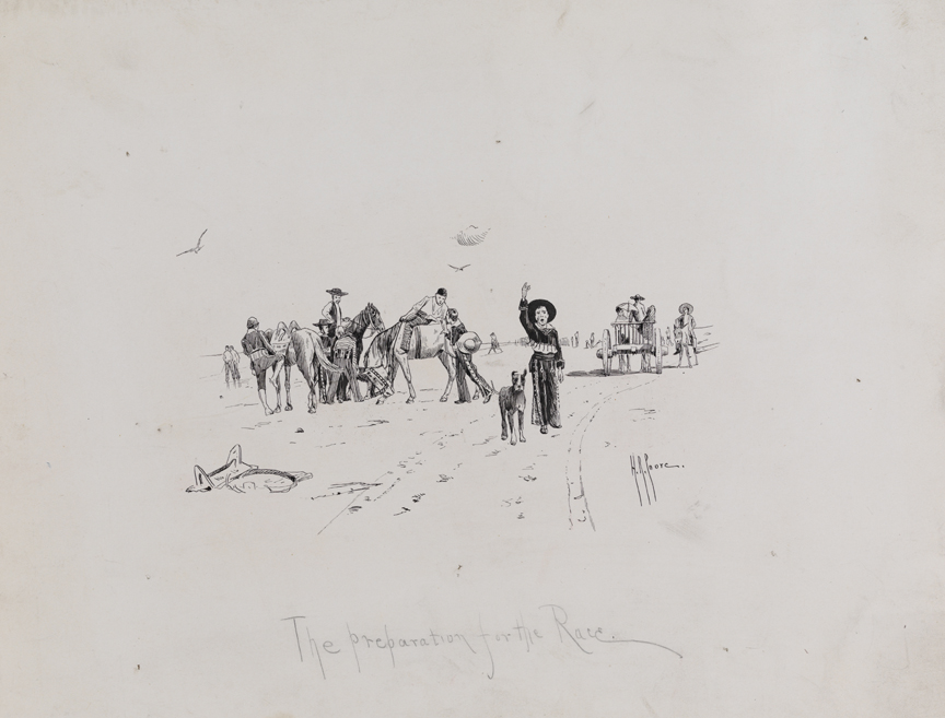 The Preparation for the Race (Mexican Gala Day)