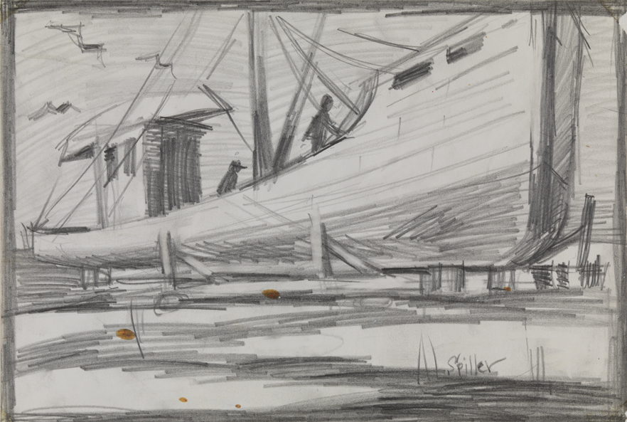 Sketch for "Drydock"