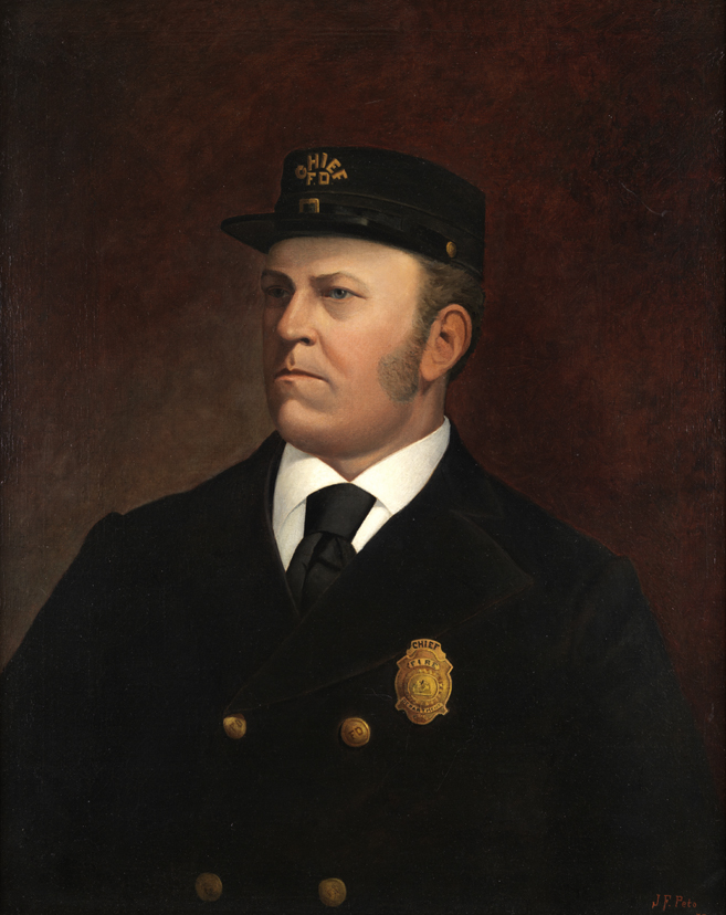 The First Fire Chief of Philadelphia:  Portrait of the Artist's Father
