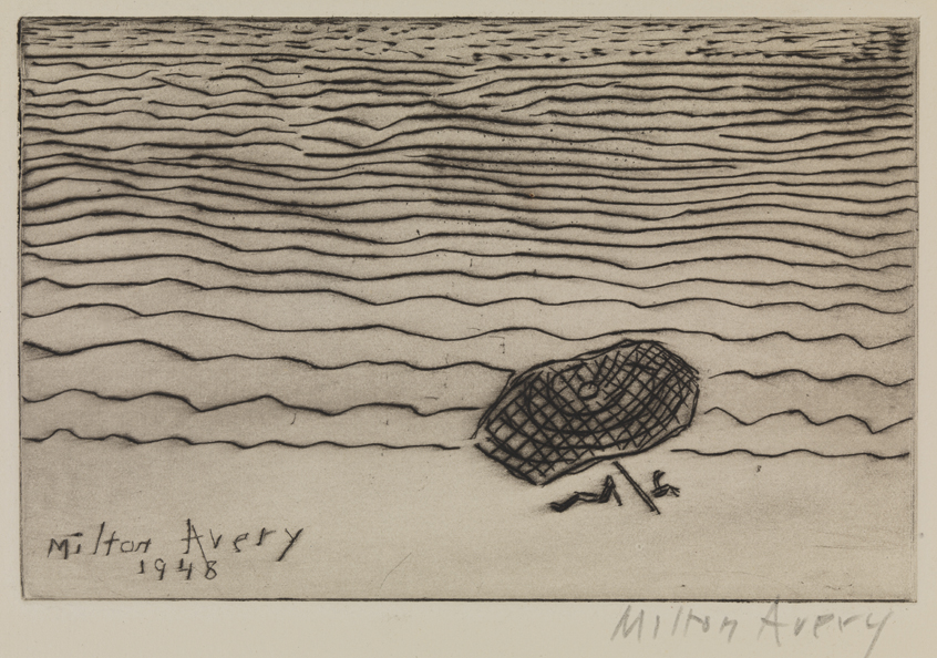 [Umbrella by the sea]