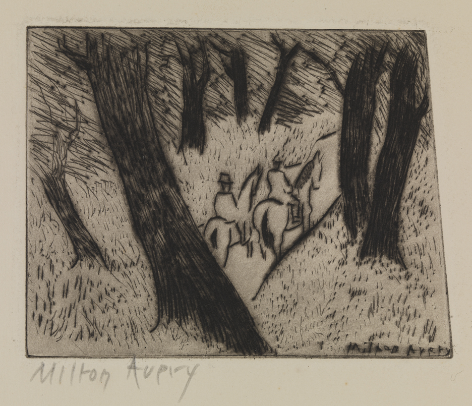 [Riders in the park]