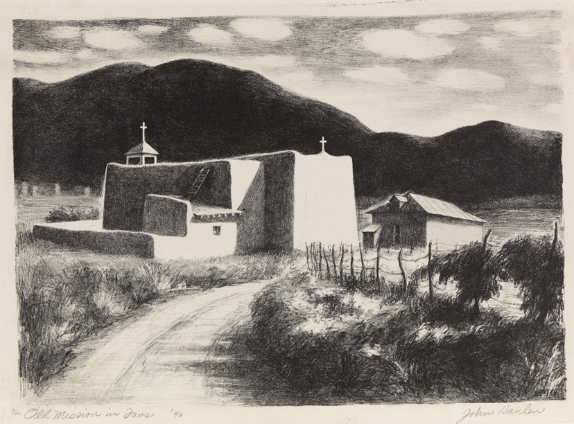 Old Mission in Taos