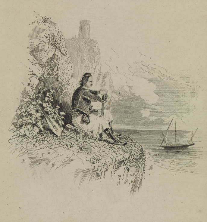 [Turkish man watching ship]