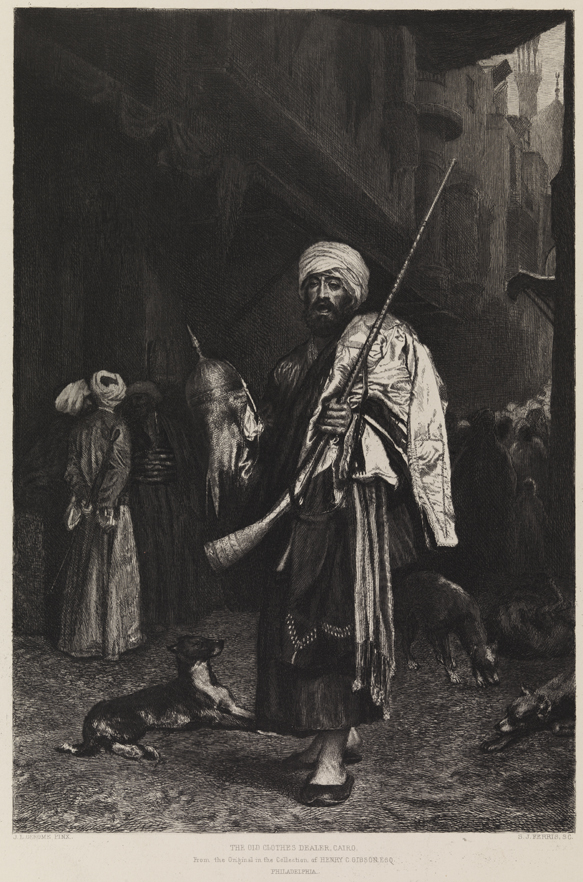 The Old Clothes Dealer, Cairo [Street Crier, Cairo ?]