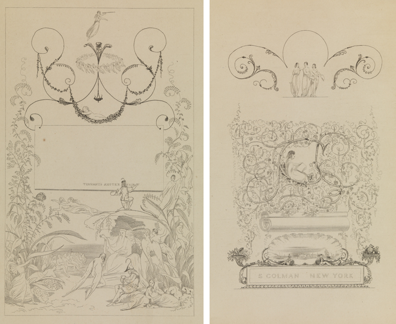 Tennant's Anster Fair;  S. Colman New York [page decoration]