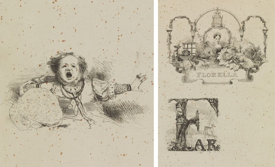 [Fat man in dramatic gesture];  Florella