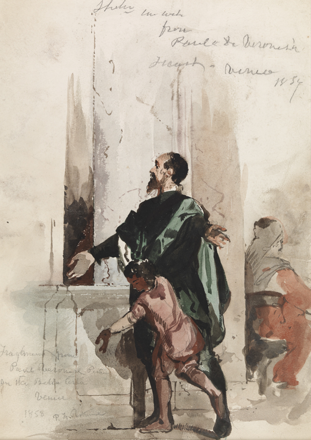 [Figure studies: figures after Veronese]