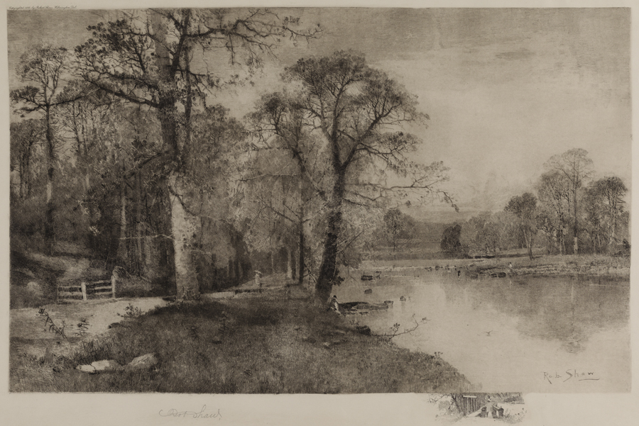 [Scene Along the Brandywine]