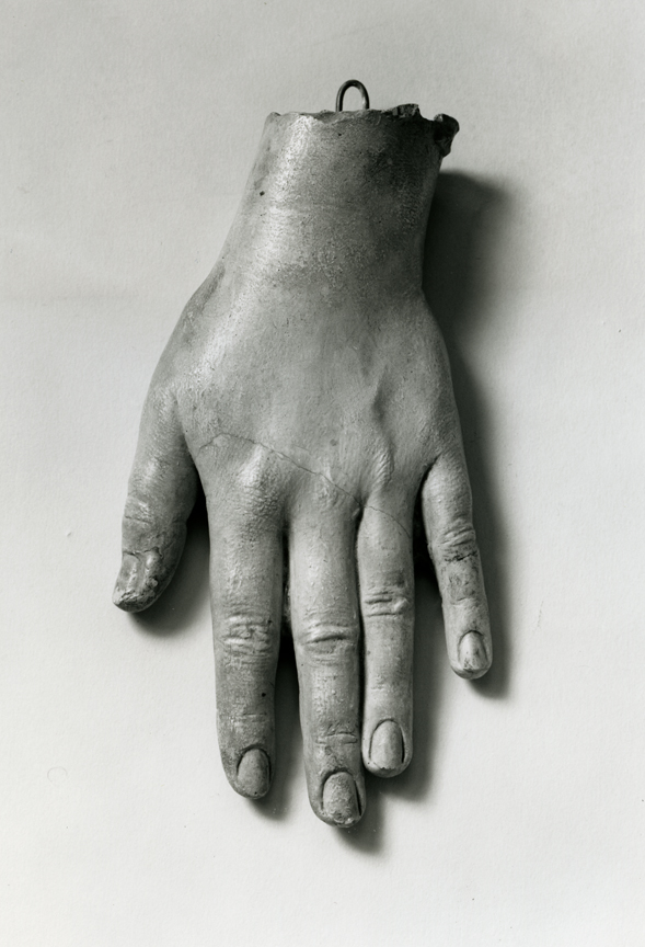 Life Cast of Emily Clayton Bishop's Left Hand