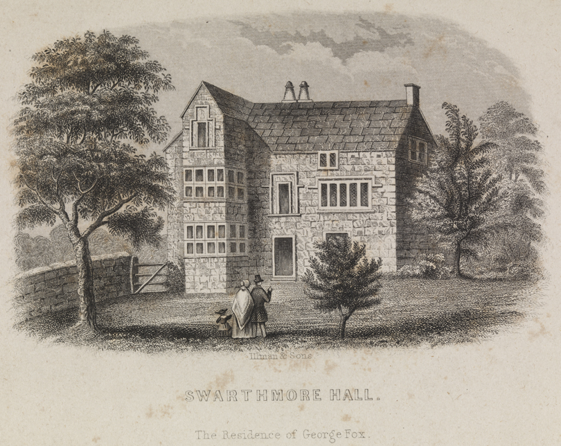 Swarthmore Hall, the Residence of George Fox
