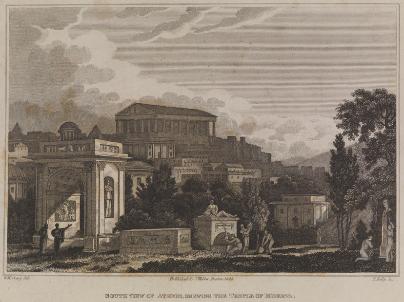 South West View of Athens