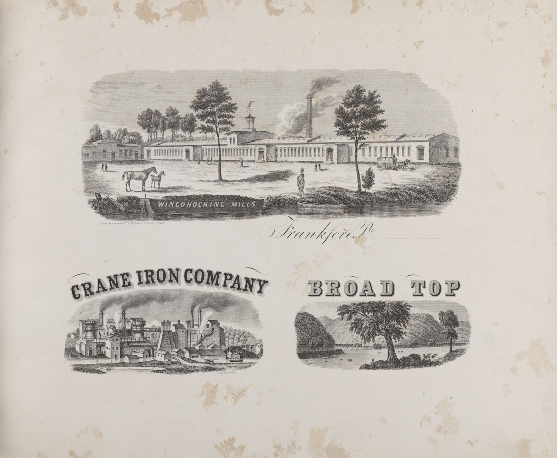 [Letterhead specimens]