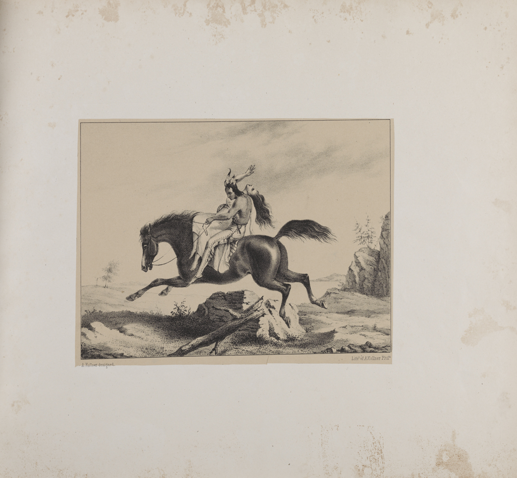 [Indian carrying off maiden]