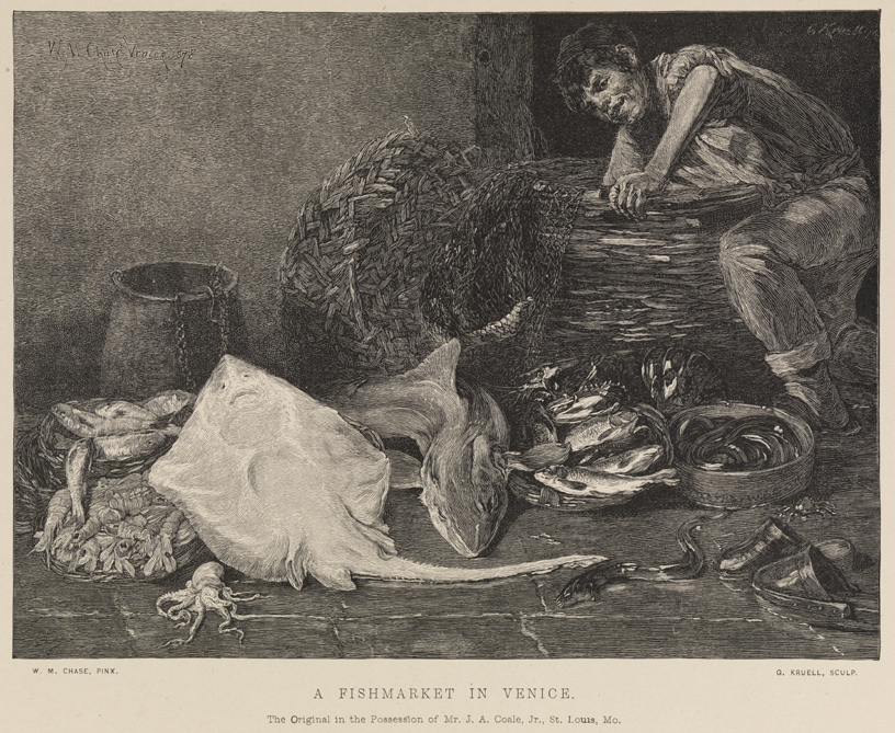 A Fishmarket in Venice