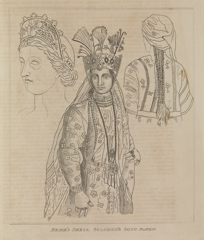 Bride's Dress, Solomon's Song. Plate IV