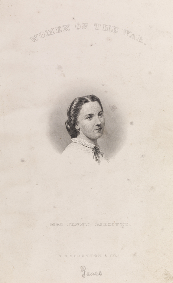 Women of the War: Mrs. Fanny Ricketts [frontispiece]