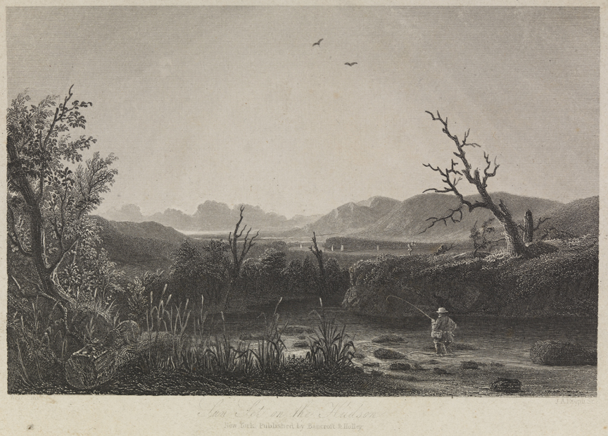 [Sun Set in the Hudson]