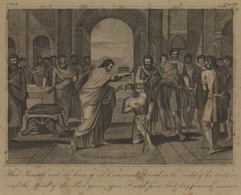 [Samuel anointing David] Then Samuel Took the Horn...