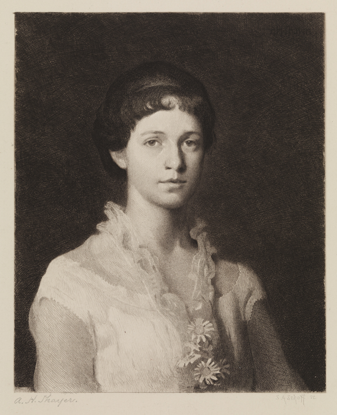 [Portrait of a young woman]
