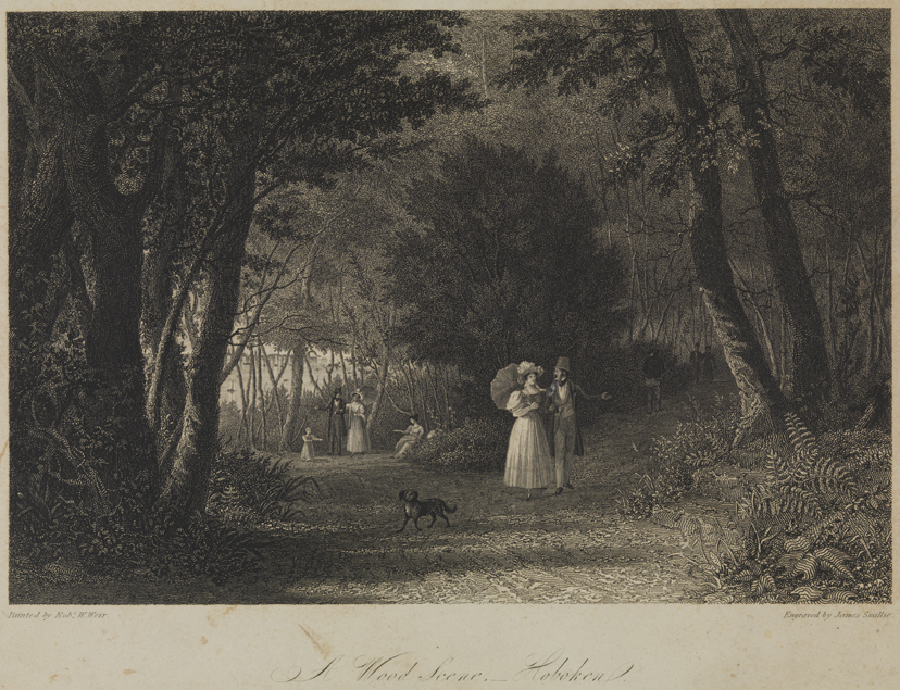 A Wood Scene - Hoboken