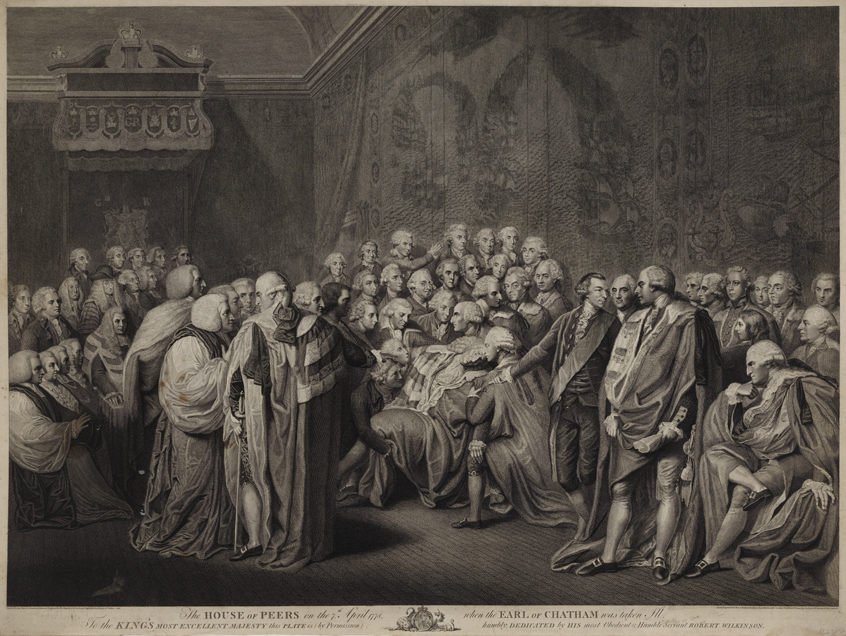 The House of Peers On The 7th April 1778 When The Earl Of Chatham Was Taken III.
