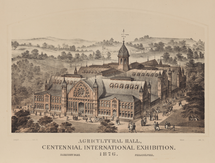 Agricultural Hall, Centennial International Exhibition.