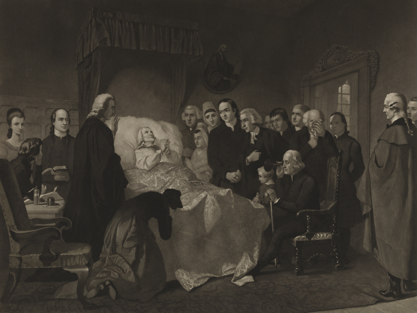 The Death-Bed of Wesley