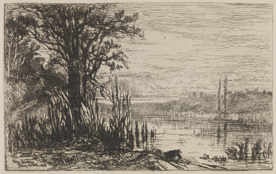 The Pond at Cernay La Ville