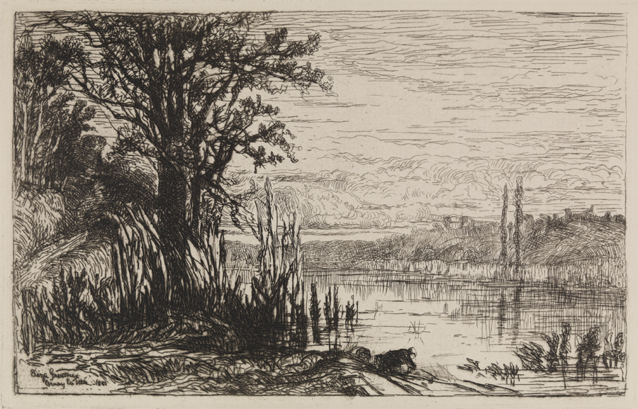 The Pond at Cernay La Ville