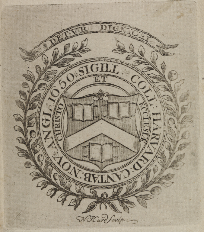 [Bookplate of Harvard College]