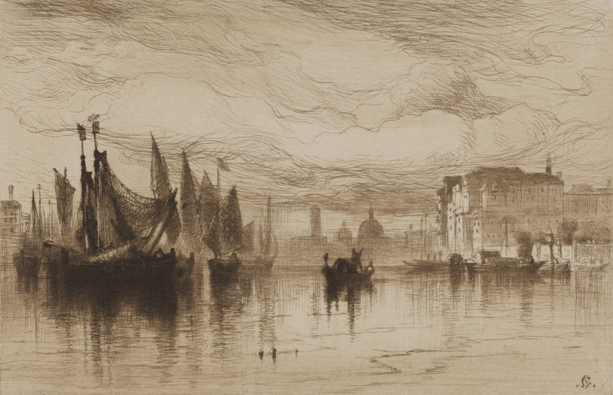 A Cloudy Day in Venice