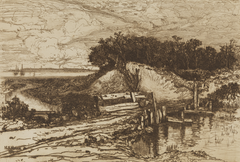 Gardiner's Bay L. I., Seen from Fresh Pond