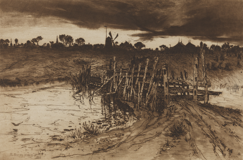 "'Tween the Gloamin' and the Mirk, When the Kye Come Hame."