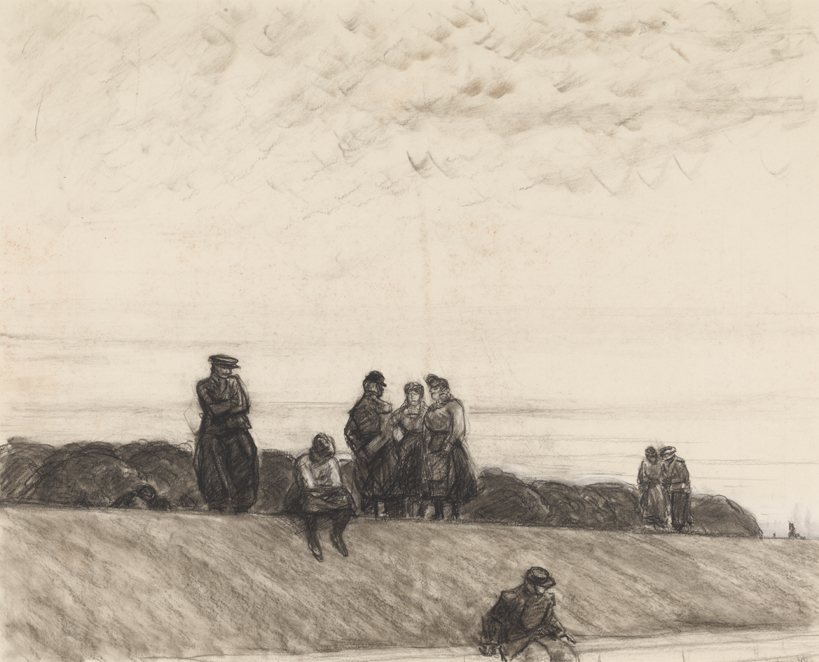 Drawing for "Aux Fortifications"