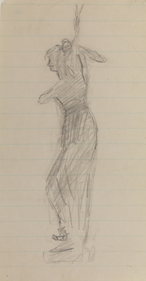 William Rush's "Water Nymph and Bittern": Facing Left