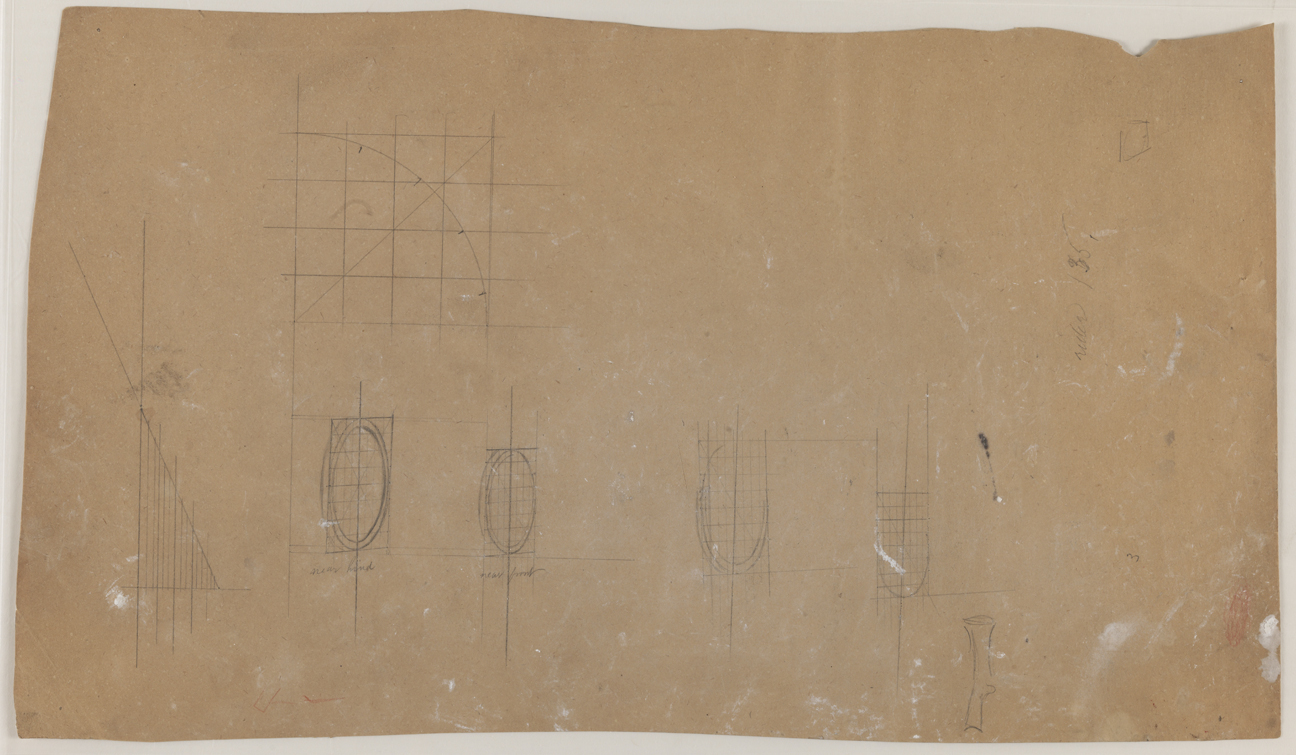 The Fairman Rogers Four-In-Hand: Perspective Study of Wheels
