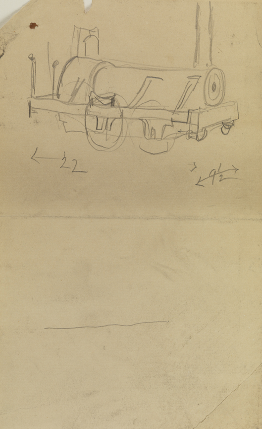 Locomotive: "Old Ironsides"