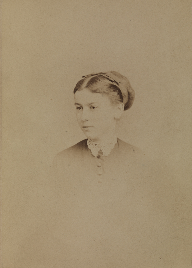 Addie Williams as a young girl