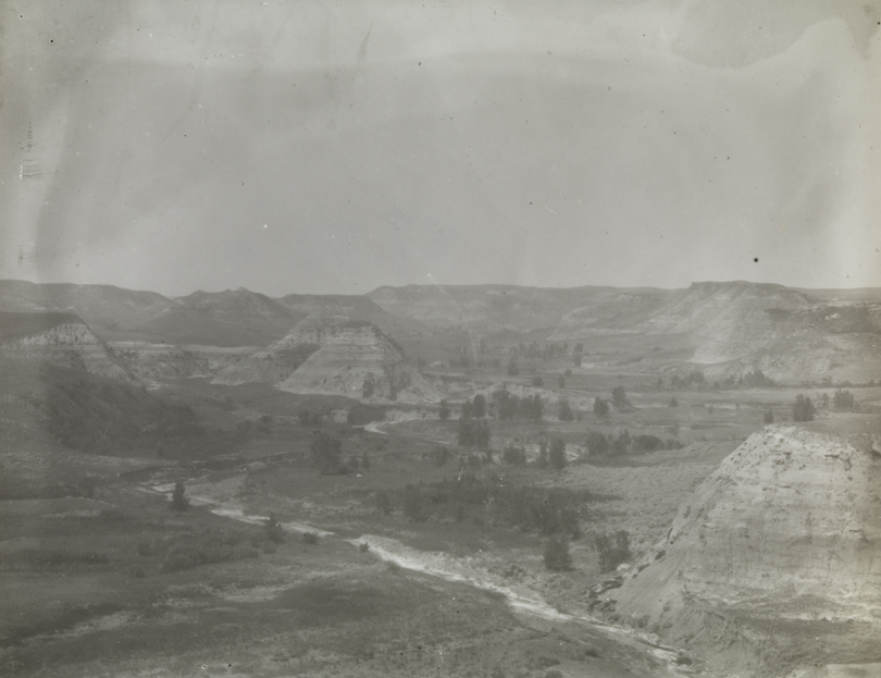 Badlands, panoramic view