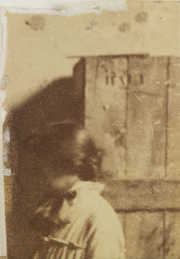 Female student in Pennsylvania Academy studio (fragment)