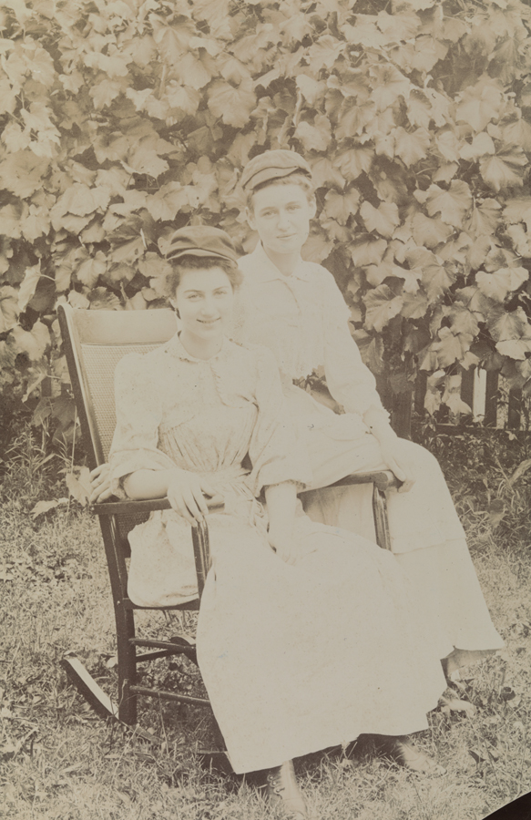 Two unidentified women